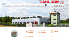 Desktop Screenshot of dahuron.fr